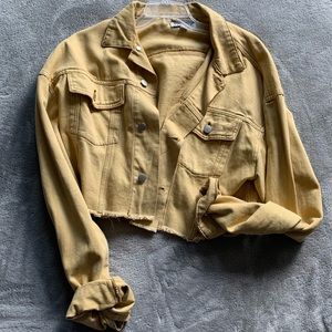 DENIM BABE CROP 🥨